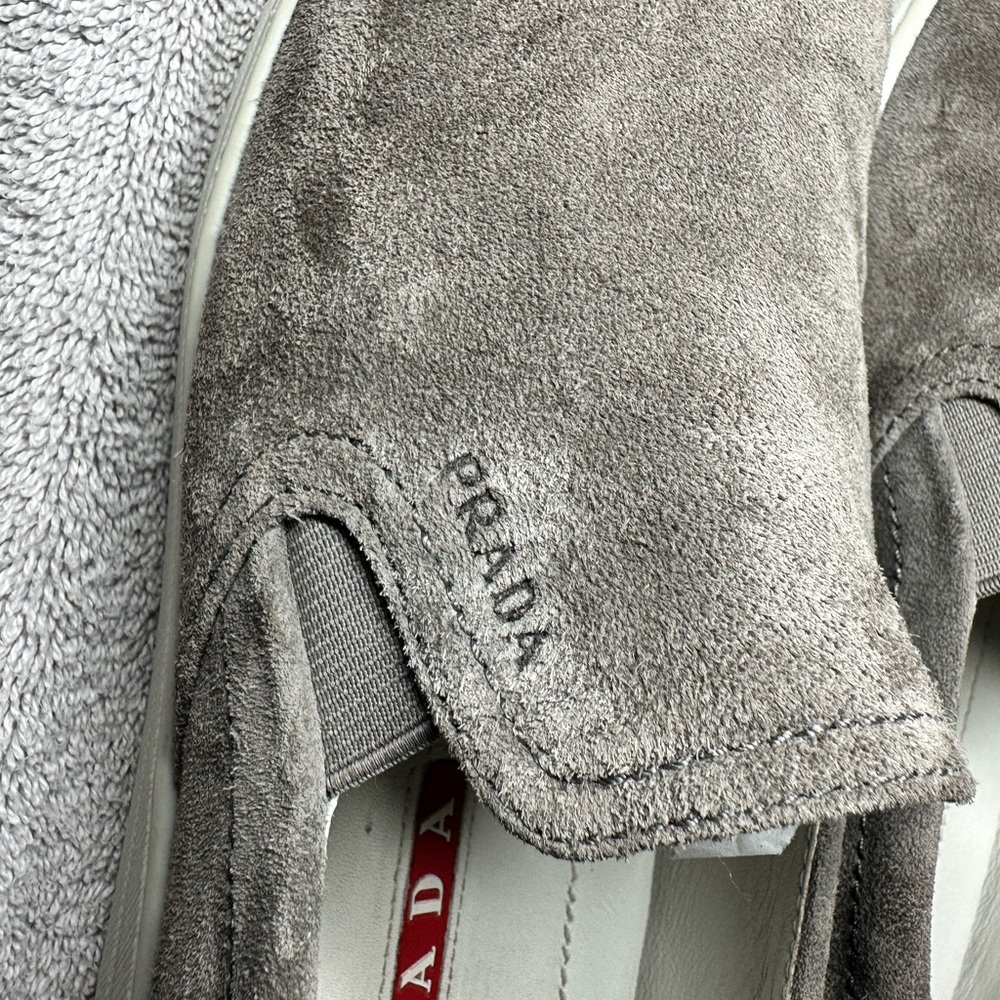 Prada suede sneakers - Picture 8 of 9